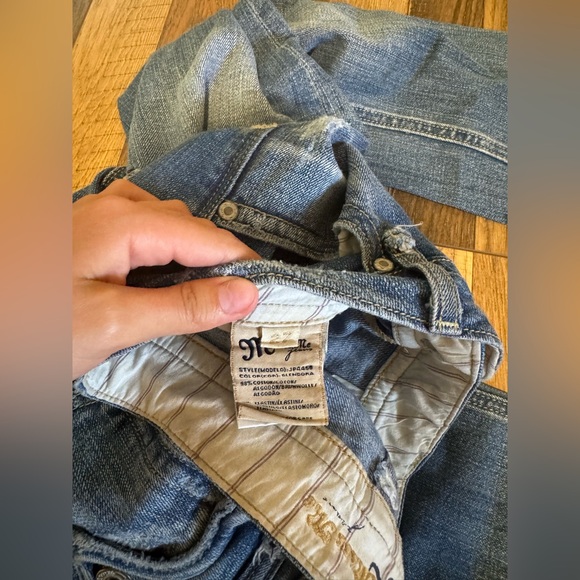 Miss Me Blue Cropped Women's Jeans - Picture 2 of 4